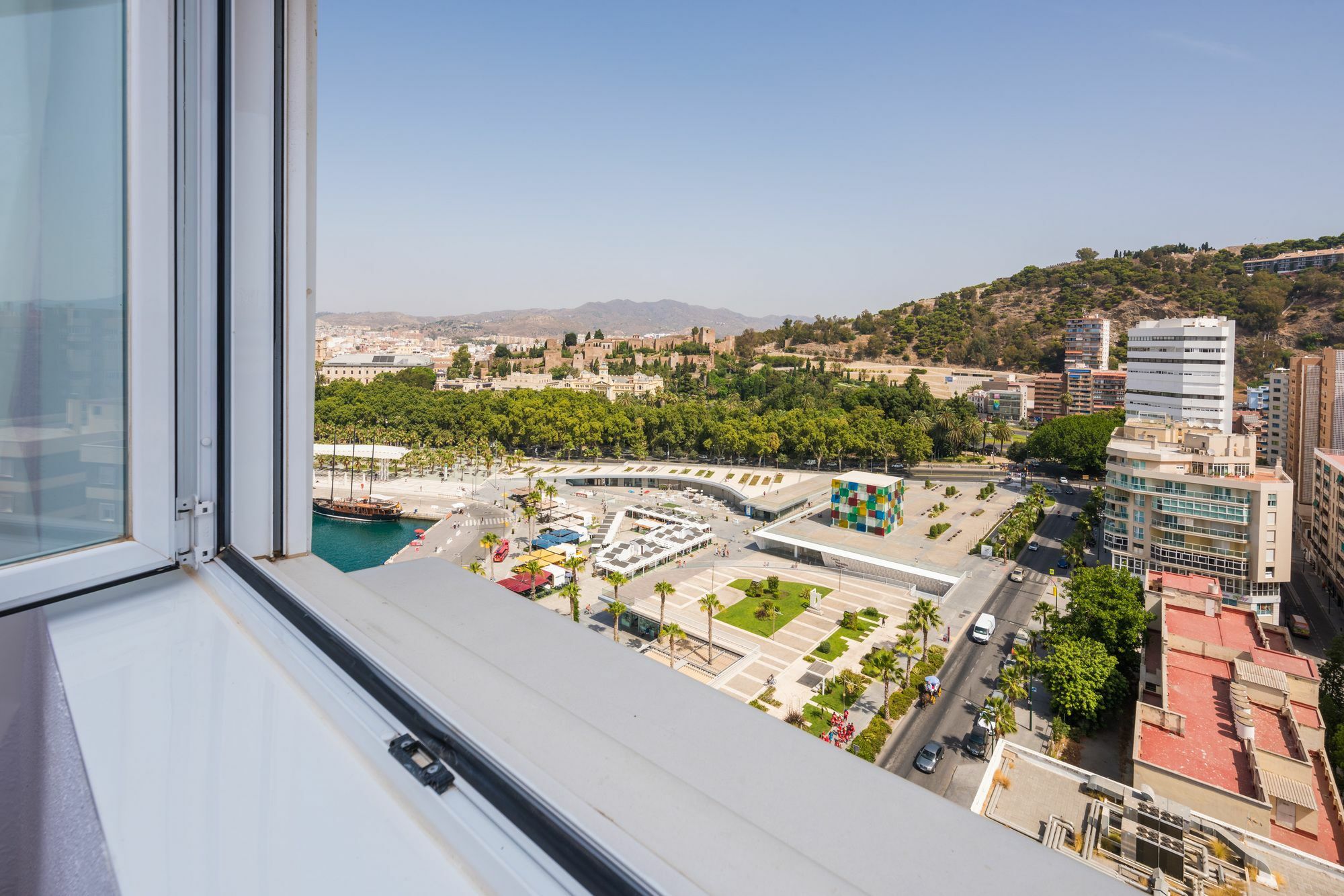 Apartamentos Paseo De La Farola Málaga Buitenkant foto